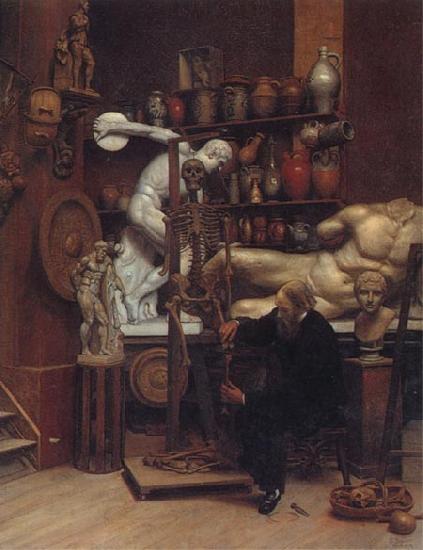 Samuel Butler Mr Heatherley's Holiday:an Incident in Studio Life oil painting image